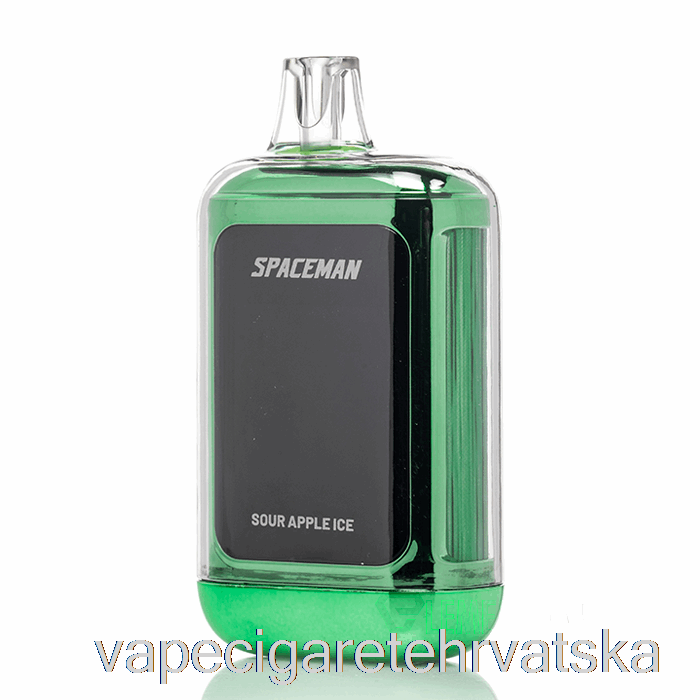 Vape Cigarete Spaceman Curve 18k Jednokratna Kisela Jabuka Led
